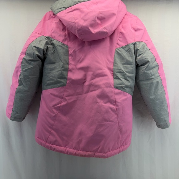 Gerry Weber Pink and Gray Kids Puffer Jacket - Picture 2 of 3